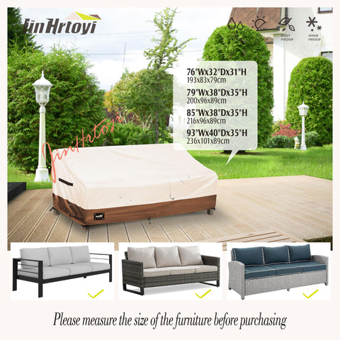 Jin Hrtoyi terrace furniture cover waterproof oxford cloth shields furniture from rain