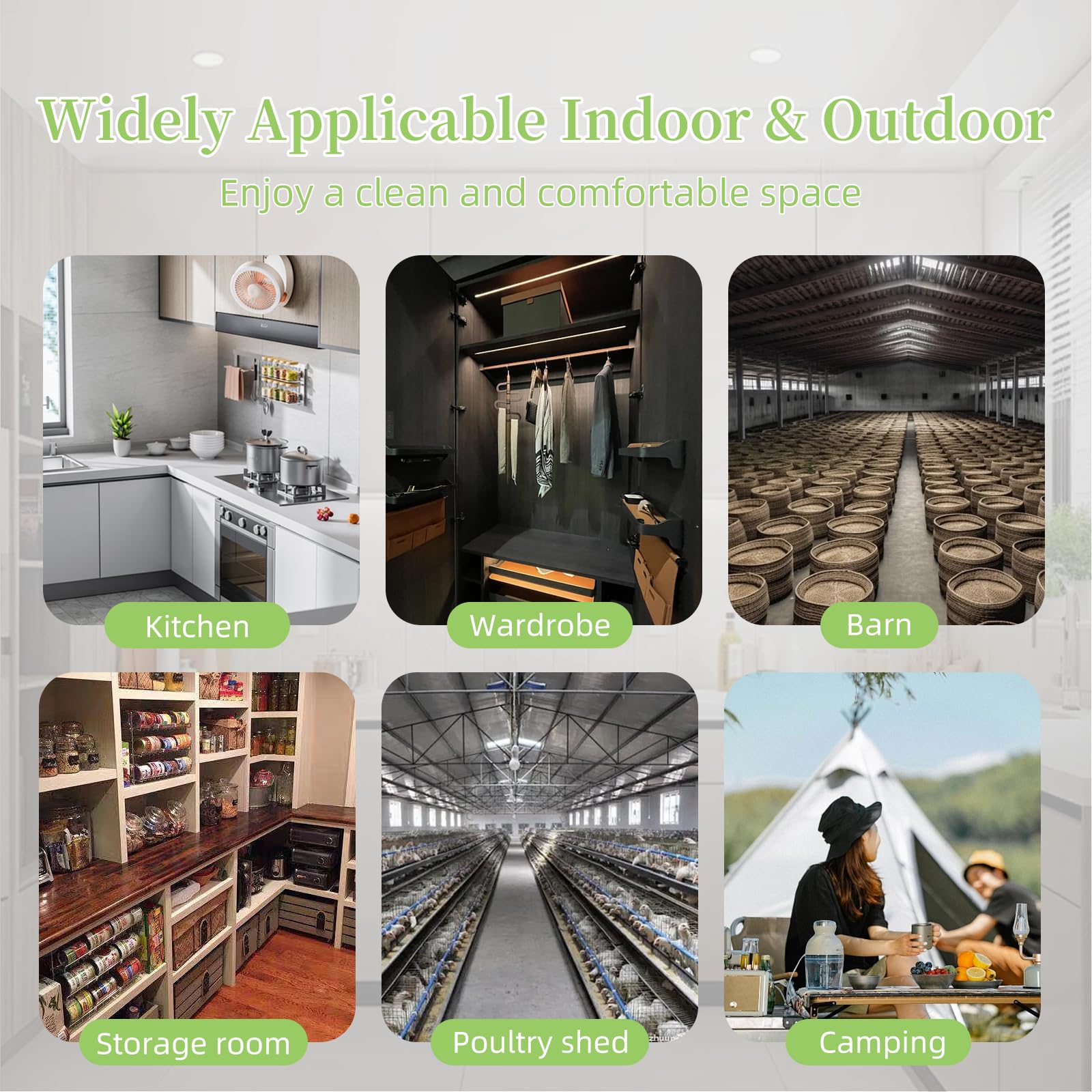 Jin&Co kitchen use image depicts indoor pest deterrence