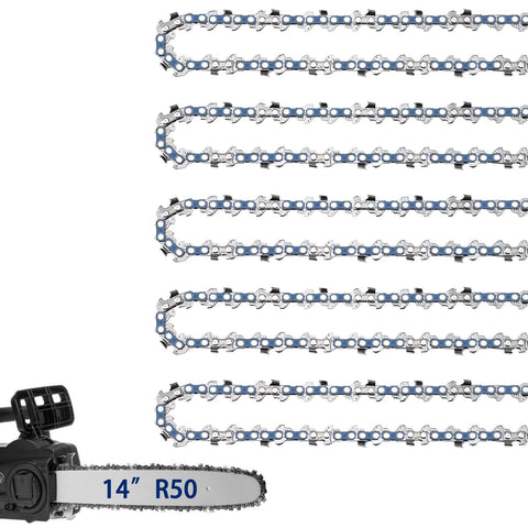 JINFFR 14-inch STIHL chain for smooth cutting with 50 drive links
