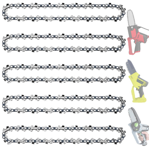 JINFFR 6-inch chain with 28 drive links fits Milwaukee M12 for precise, smooth cuts