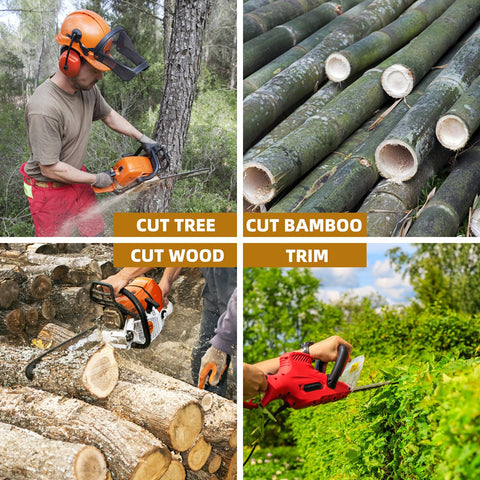 JINFFR semi-chisel design reduces stalling while maintaining cutting speed.