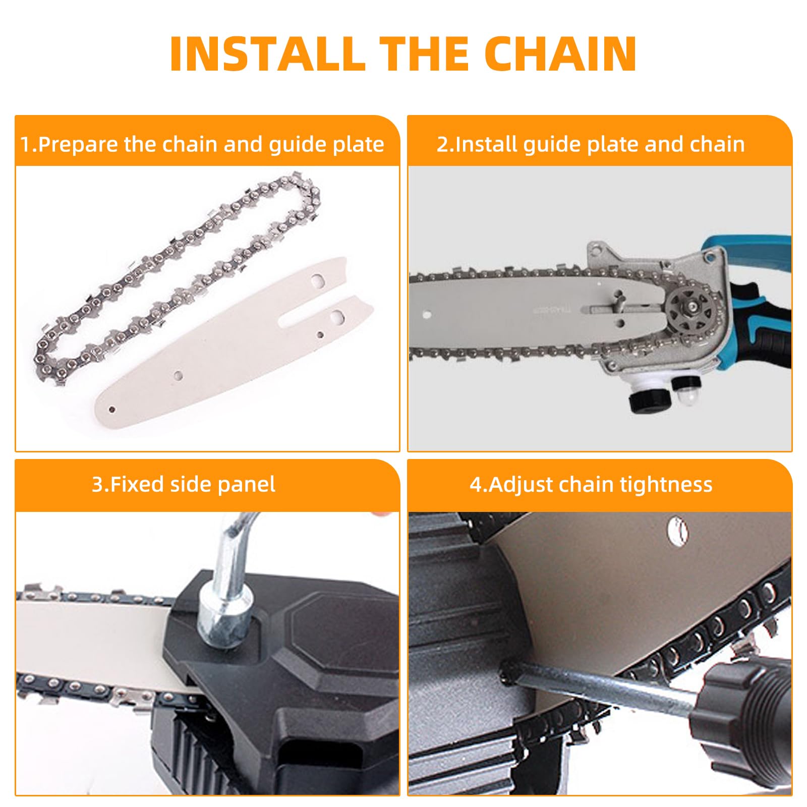 JINFFR side cover replacement steps with common tools.