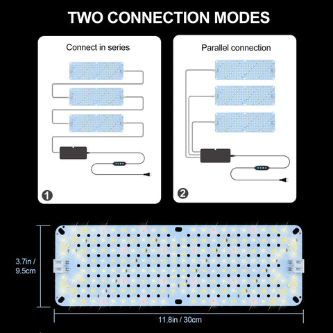 JINHONGTO 3Pack ultra-thin panel light side view highlighting slim profile for tight spaces.