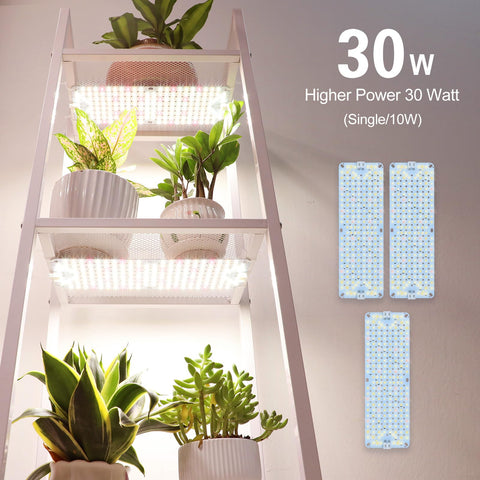 JINHONGTO 3Pack panel light timer function close-up shows easy scheduling for plants.