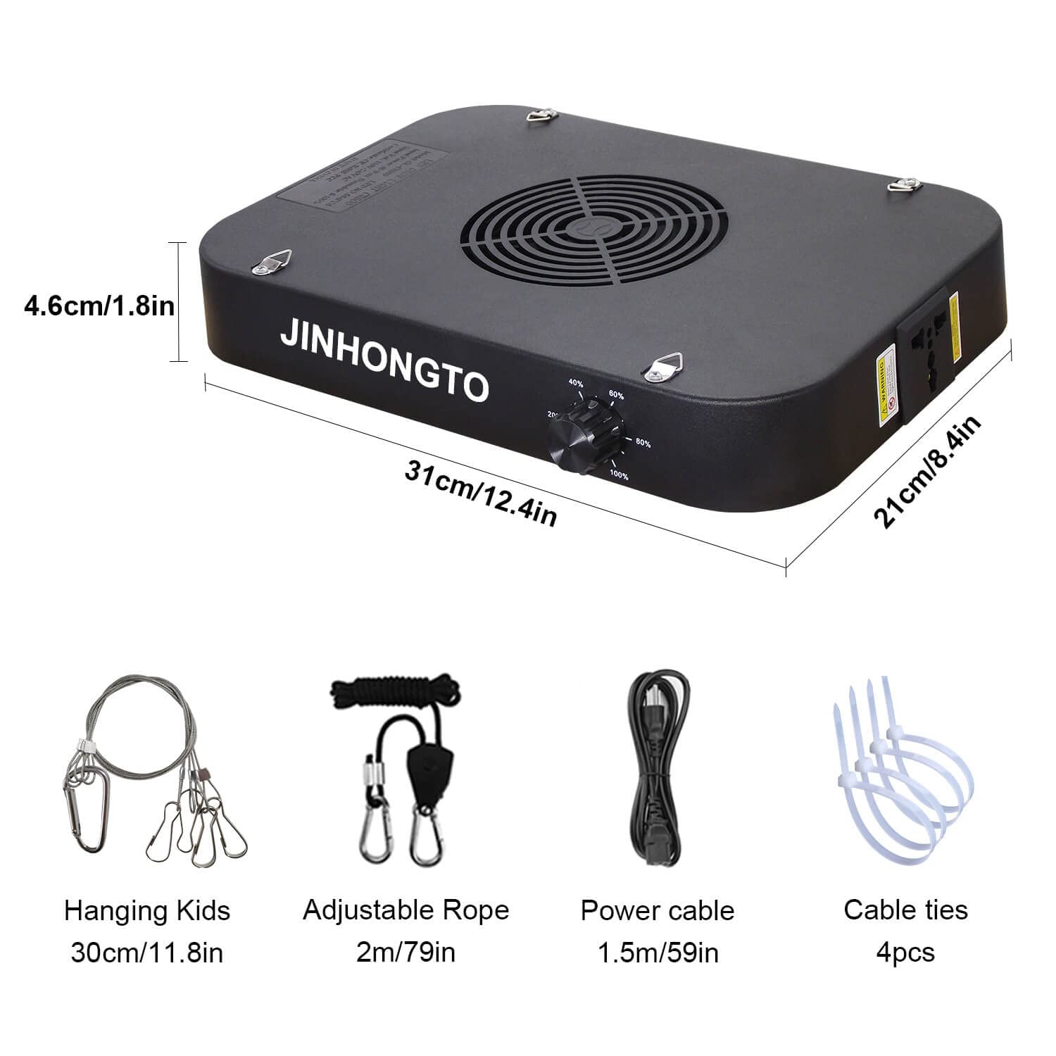 JINHONGTO compact indoor garden setup suitable for apartment growing