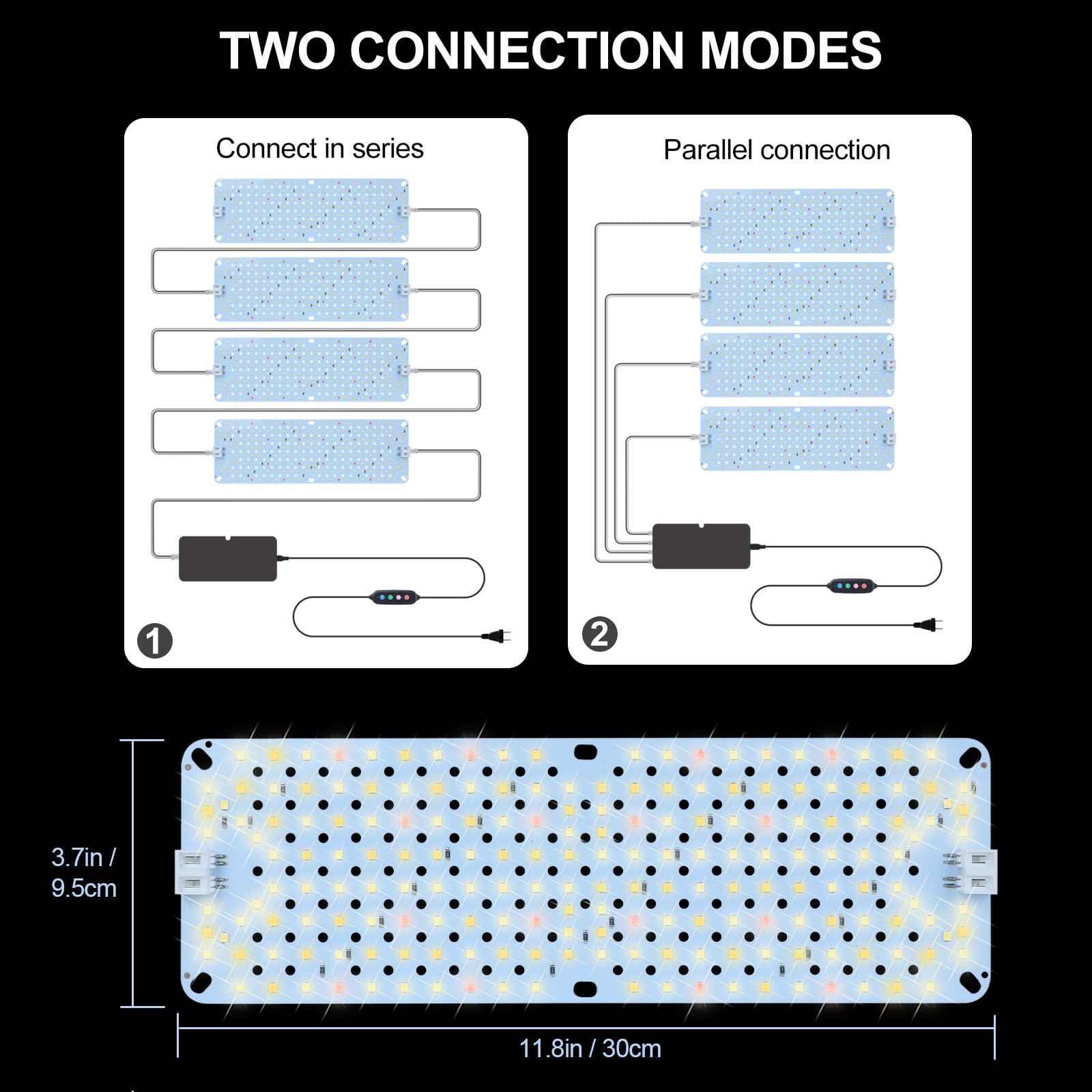JINHONGTO timer-enabled lights ensure on-time illumination for seedlings.