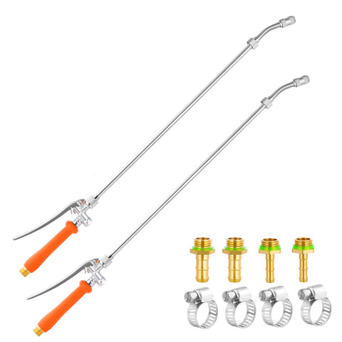 JINIOHEE 2-pack 29-inch spray wand with adjustable nozzle for versatile watering