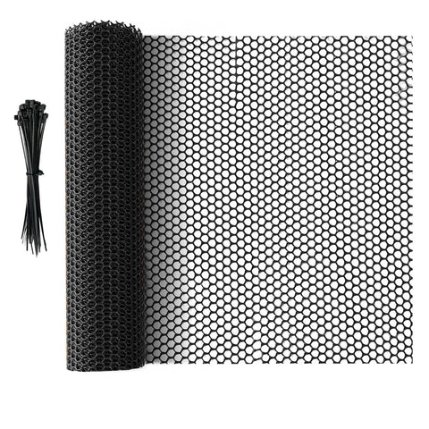 Jinkoozz roll mesh fence protects perimeters and defines garden boundaries.
