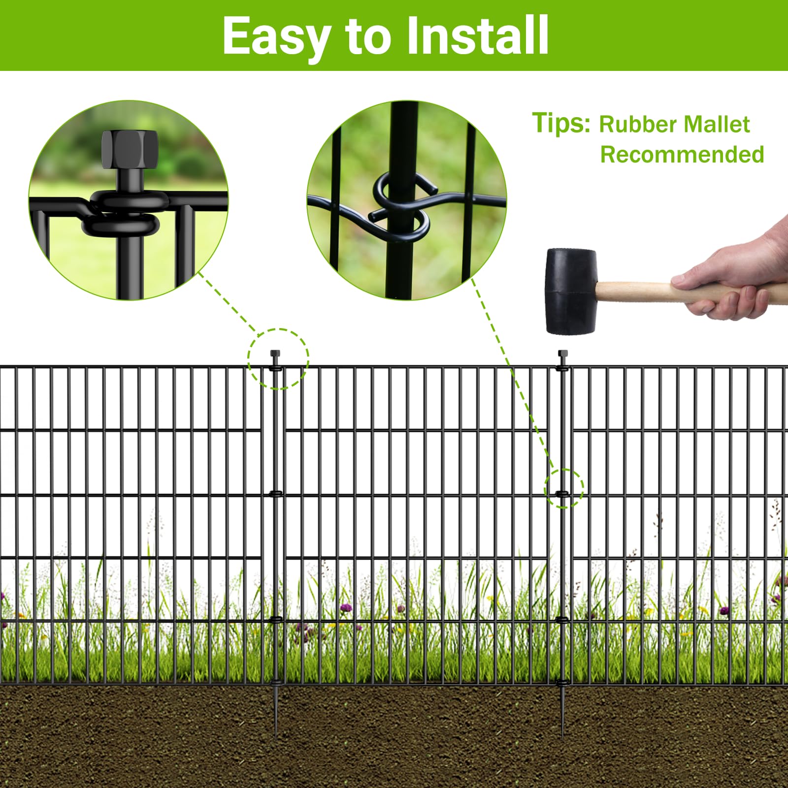 jinligogo ground stakes installation guide for easy setup