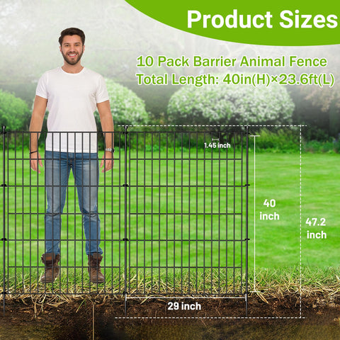 jinligogo rustproof metal wire panel border for durable garden boundary