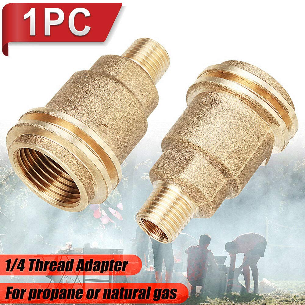 JINYI propane quick connect brass fitting for easy, tool free connections