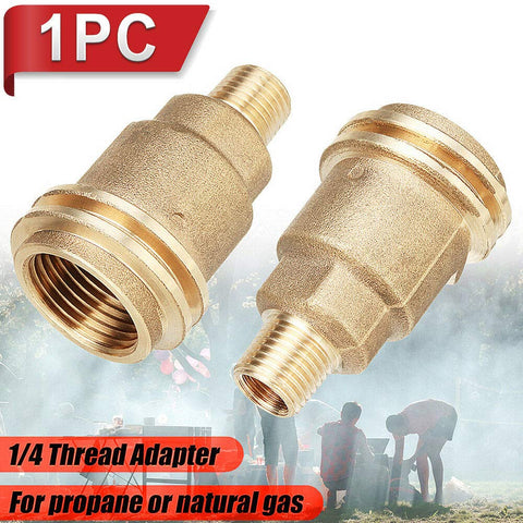 JINYI propane quick connect brass fitting for easy, tool free connections