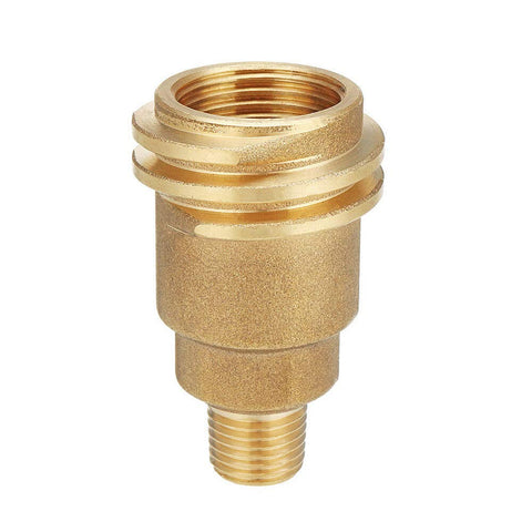 JINYI QCC1 brass adapter with 1/4in male thread for propane connections