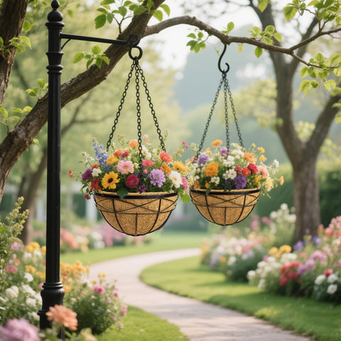 JINYICOCO container garden liner helps maintain balanced moisture.