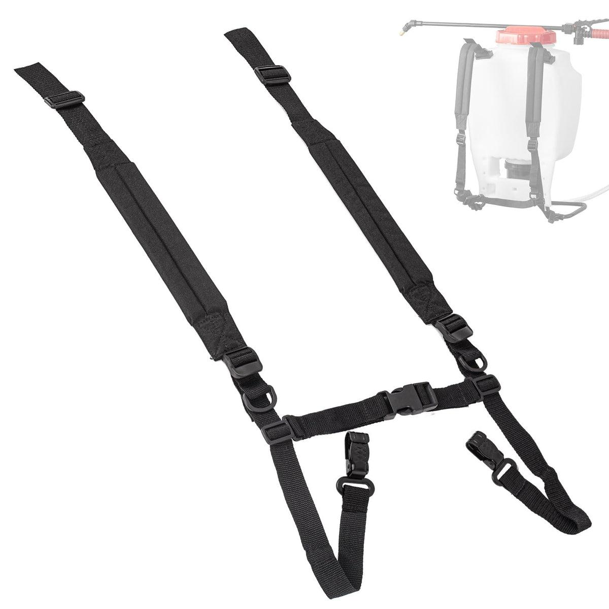 JIOTAR 6-8137 backpack sprayer strap with adjustable length for comfortable use