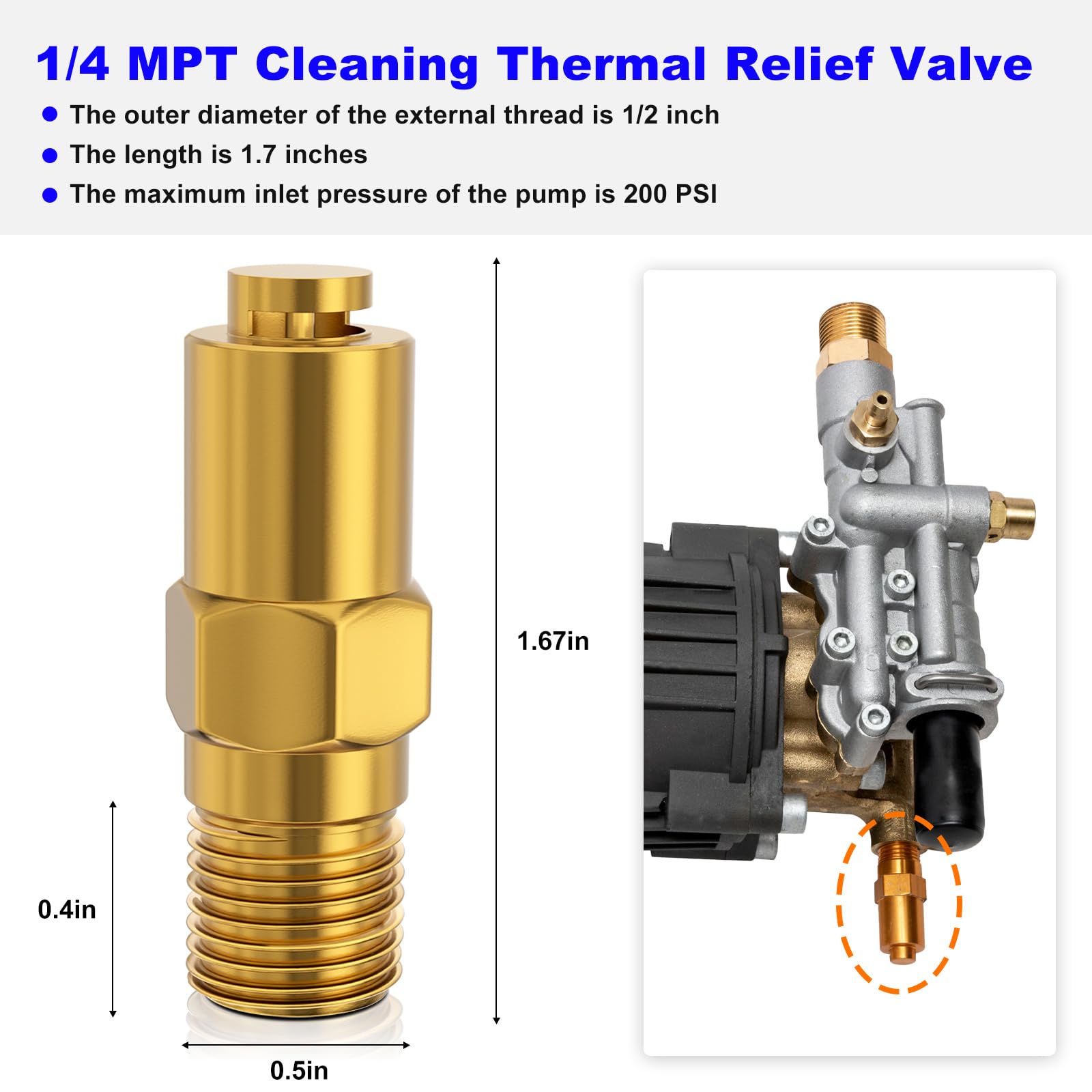 Non-obtrusive design maintains pump efficiency during operation.