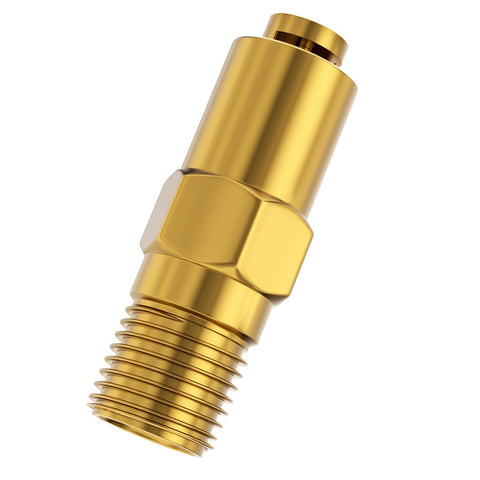 JIOTAR 7101359 thermal relief valve on a pressure washer pump for overheating protection.