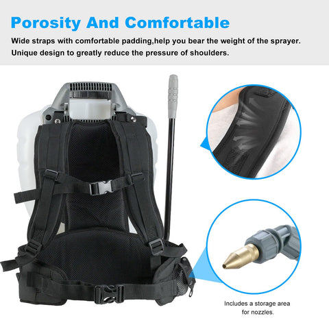 JIOTAR nylon straps with padding stay breathable and comfortable in warm weather.