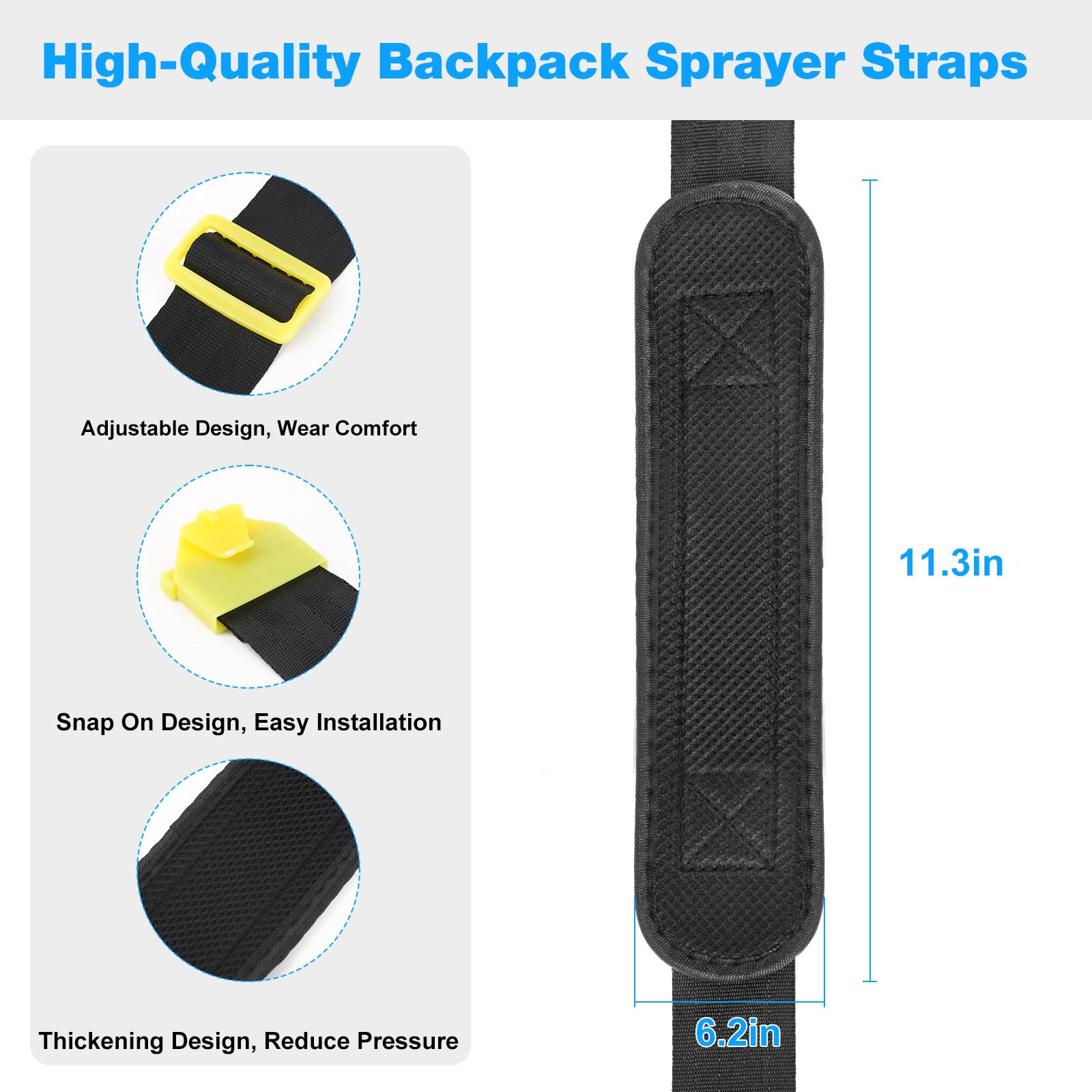 JIOTAR 2-pack replacement straps refresh your backpack sprayer