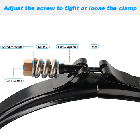 JIOTAR brass nut and gasket set included ensures a tight, rust-resistant seal