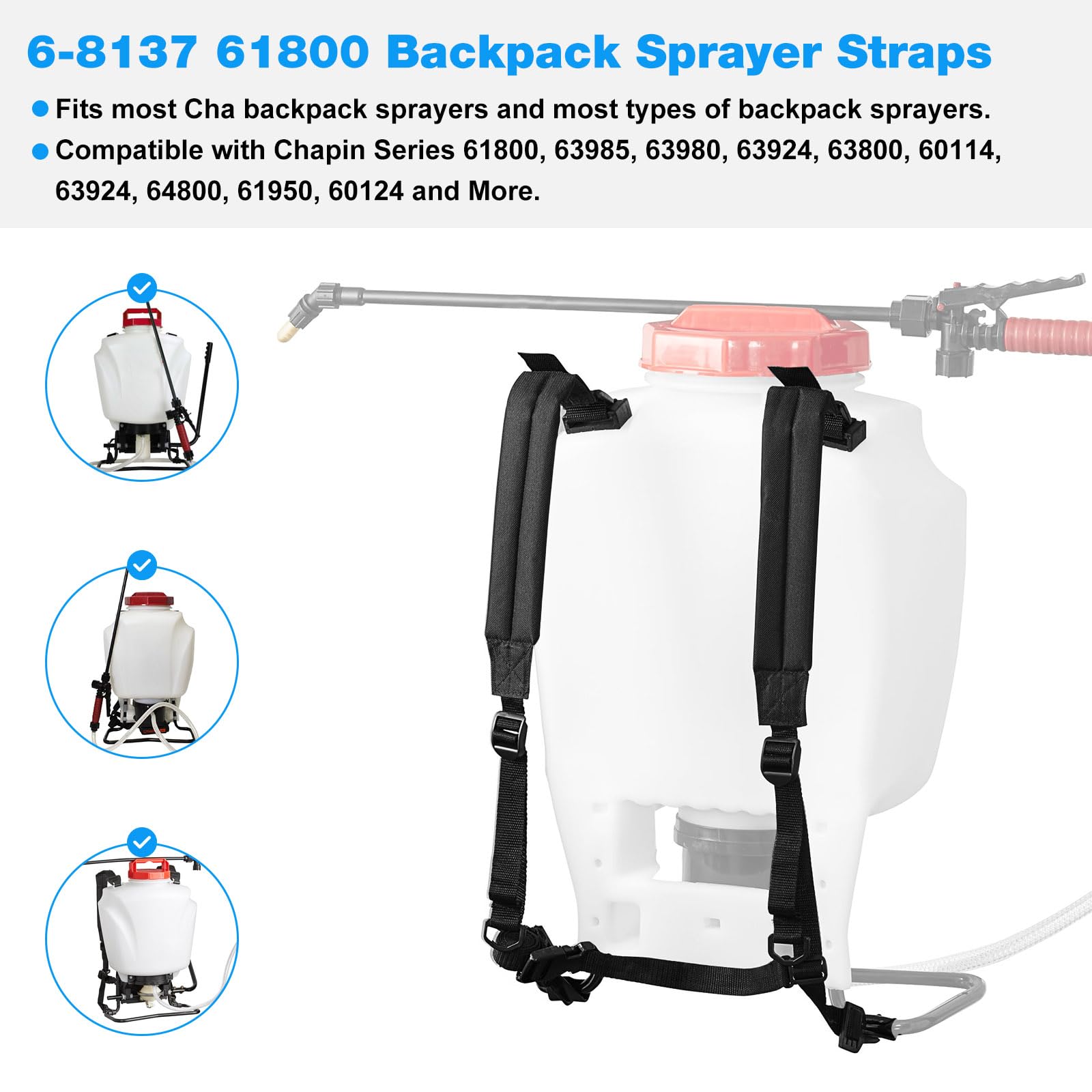 JIOTAR Chapin 61800-compatible strap providing reliable support