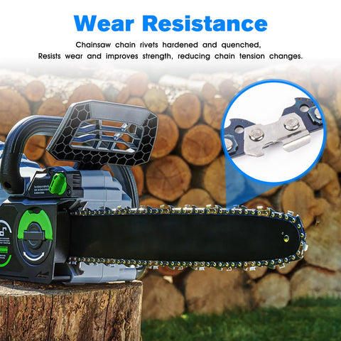 JIOTAR Ego chain rivets improve durability and wear resistance.
