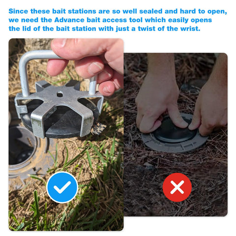 JIOTAR Termi-te tool with heavy-duty metal construction resists weather