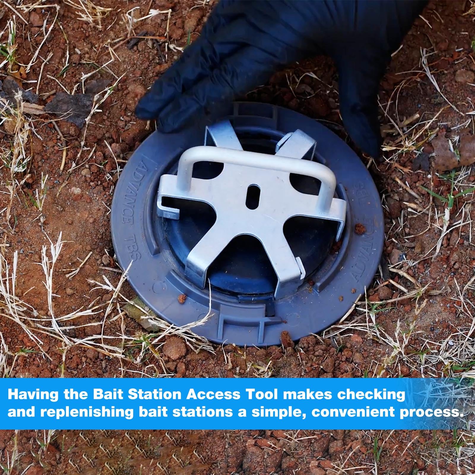 JIOTAR Termi-te bait-station inspection-ready tool speeds routine checks
