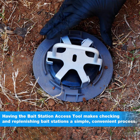 JIOTAR Termi-te bait-station inspection-ready tool speeds routine checks