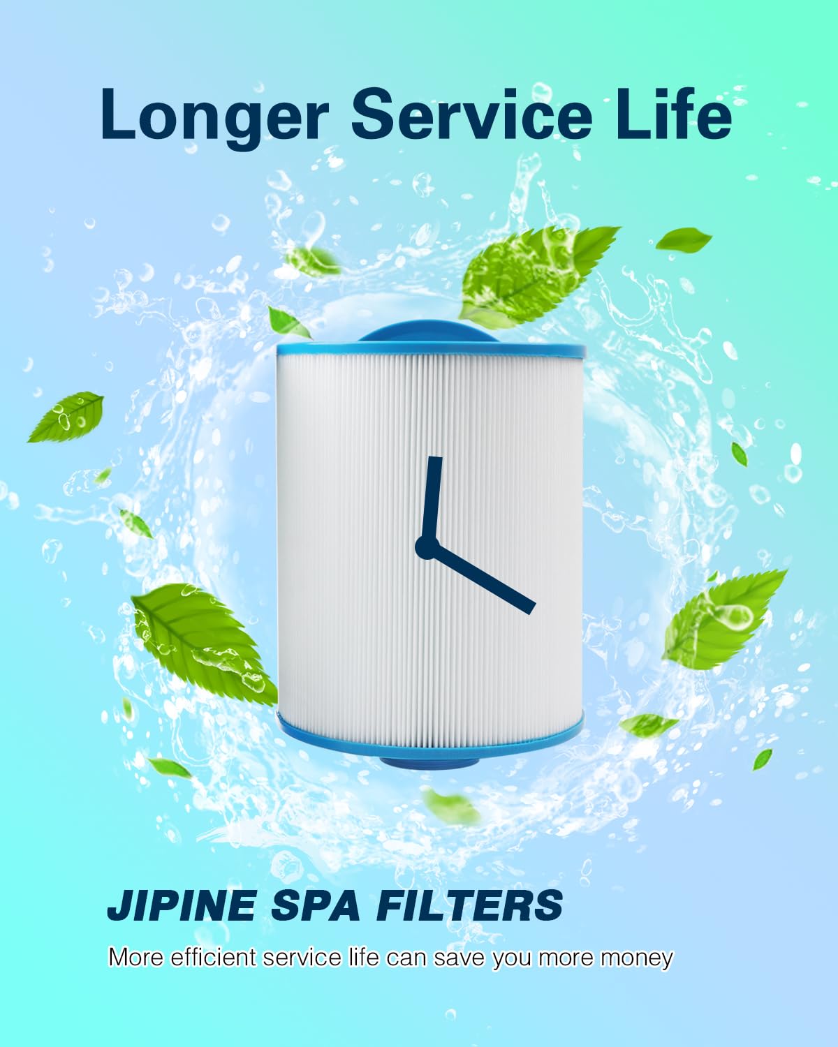 JIPINE PAS50SV spa filter 2-pack for routine spa maintenance