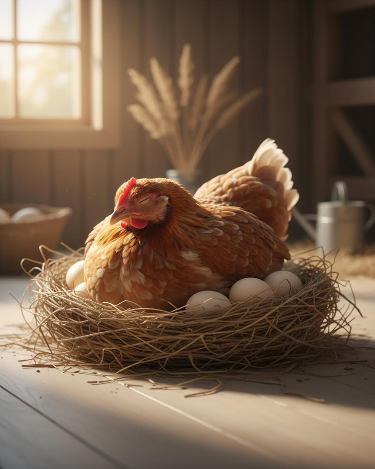 Jirown weather-resistant dummy eggs stay clean for continued use