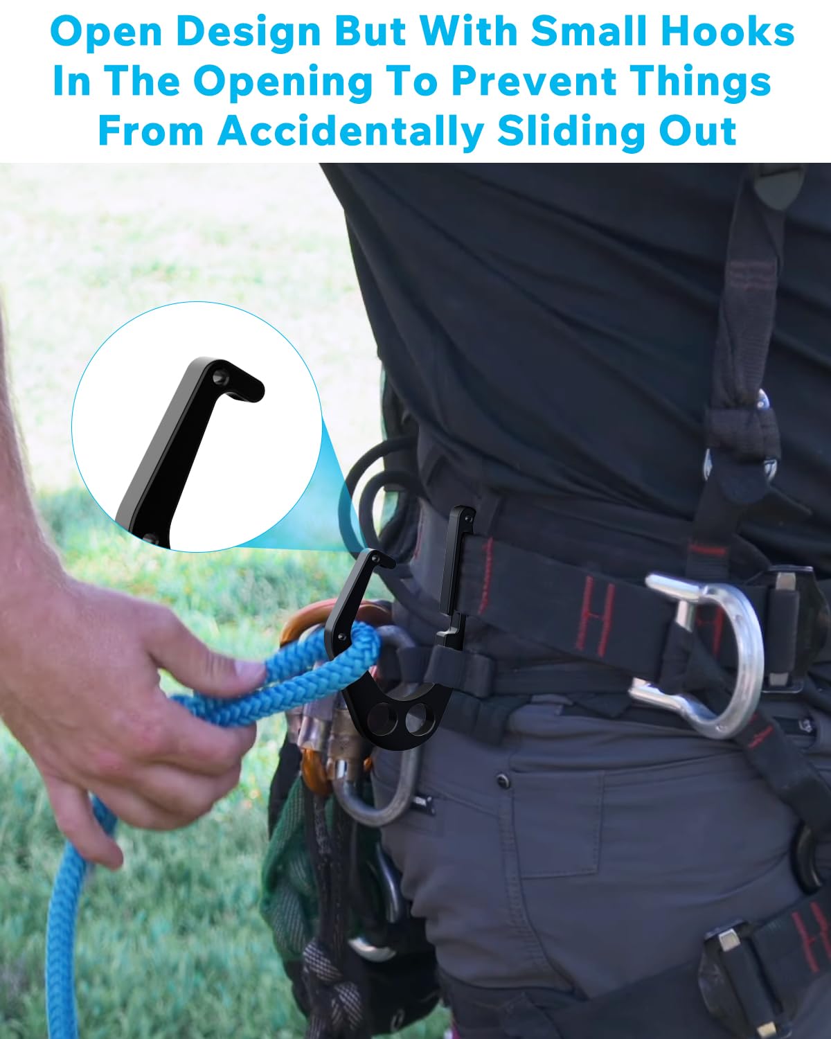 JISHAHS aluminum tree hook high-strength alloy resists rust in demanding use.