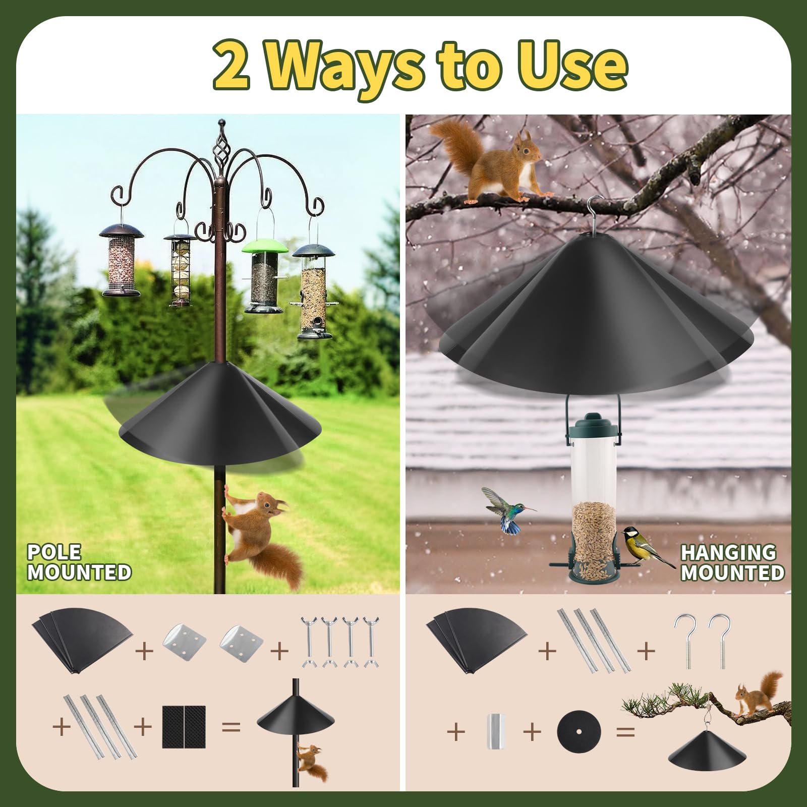 JISON21 3-piece baffle set ships with gloves and tools