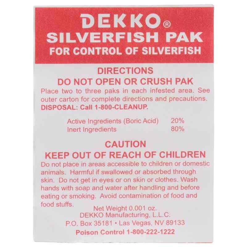 D Ekko Silverfish Paks placed in a closet for quiet use