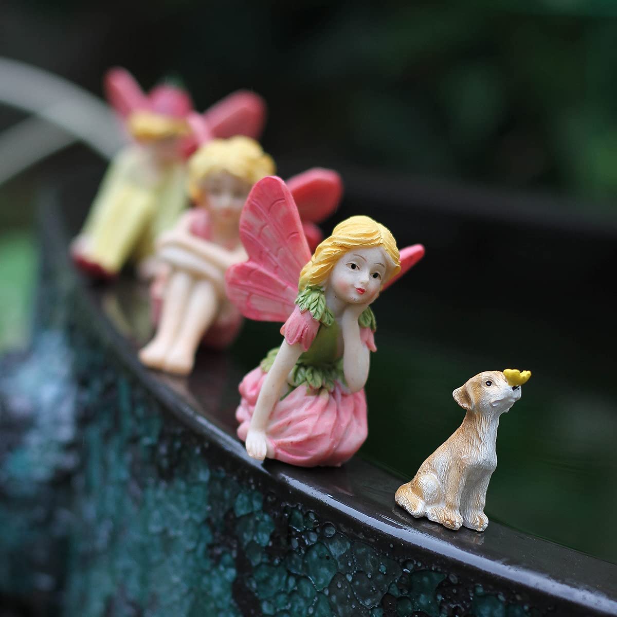 Jiumo puppy accessory adds cuteness to fairy garden