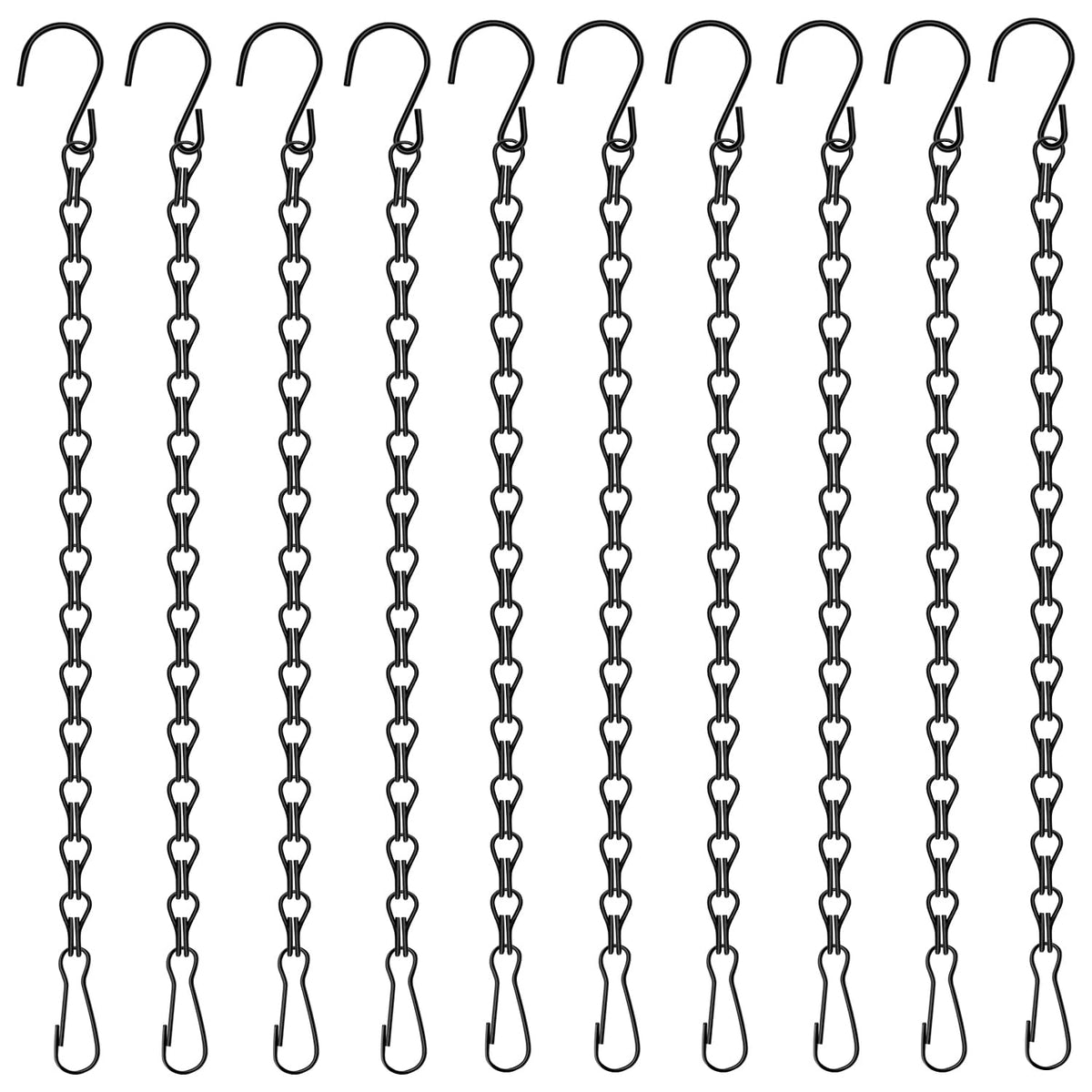 JIUZI chain for hanging plants keeps planters secure indoors and outdoors