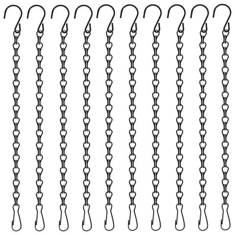 JIUZI chain for hanging plants keeps planters secure indoors and outdoors