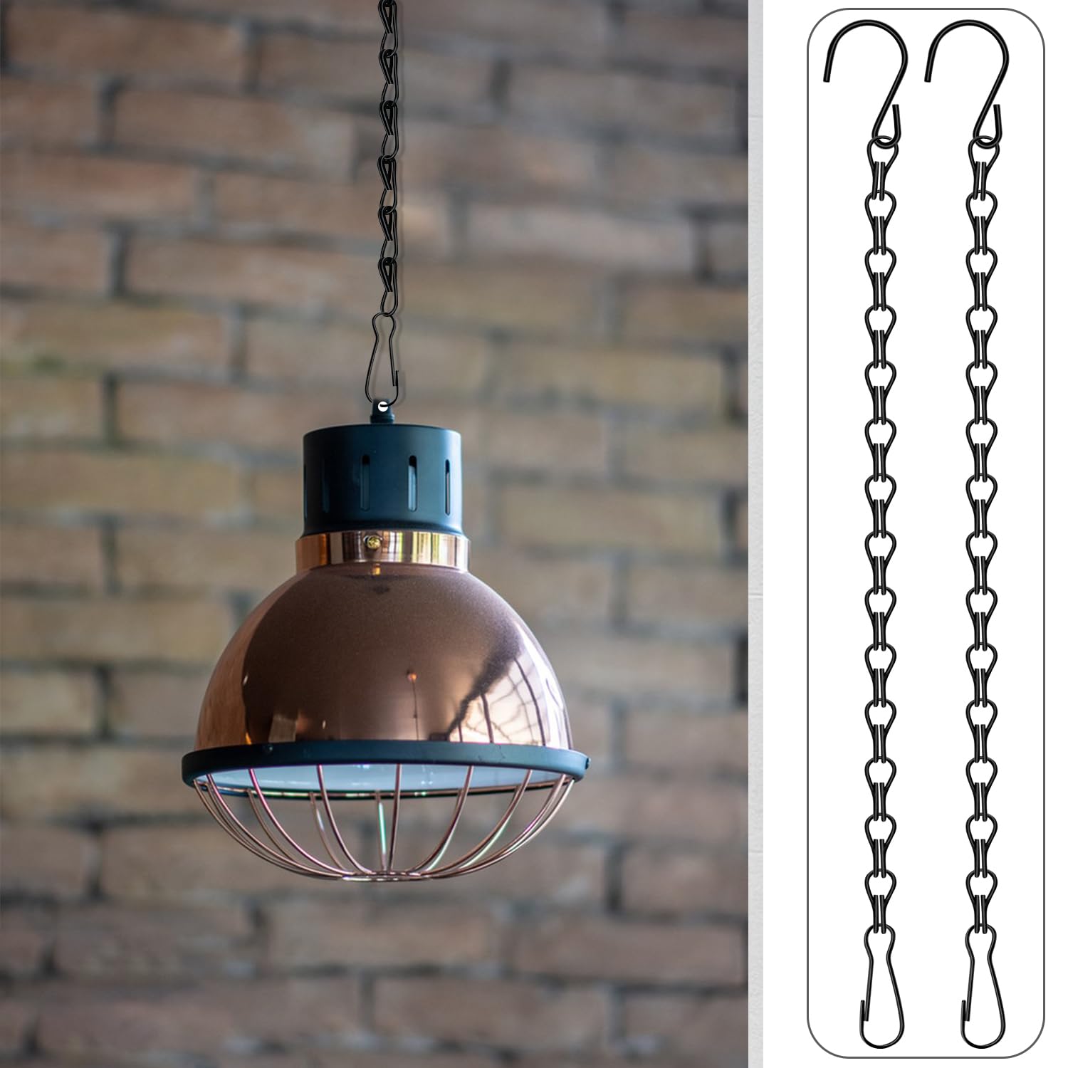 JIUZI chain for wind chimes ensures reliable hang and adjustable length
