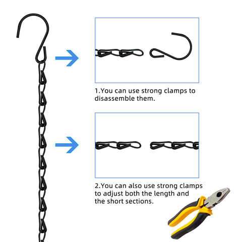 JIUZI ornament chain keeps decorative items tidy and accessible