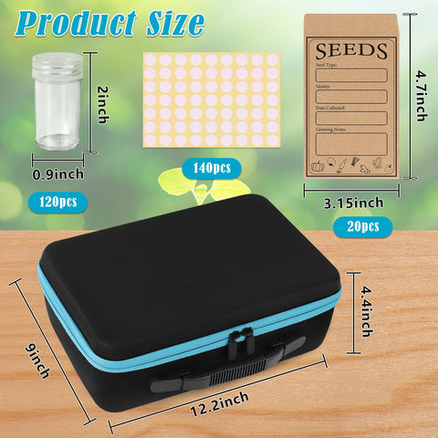 Jixsloft seed envelopes 20-pack for secure labeling and organized seed storage.