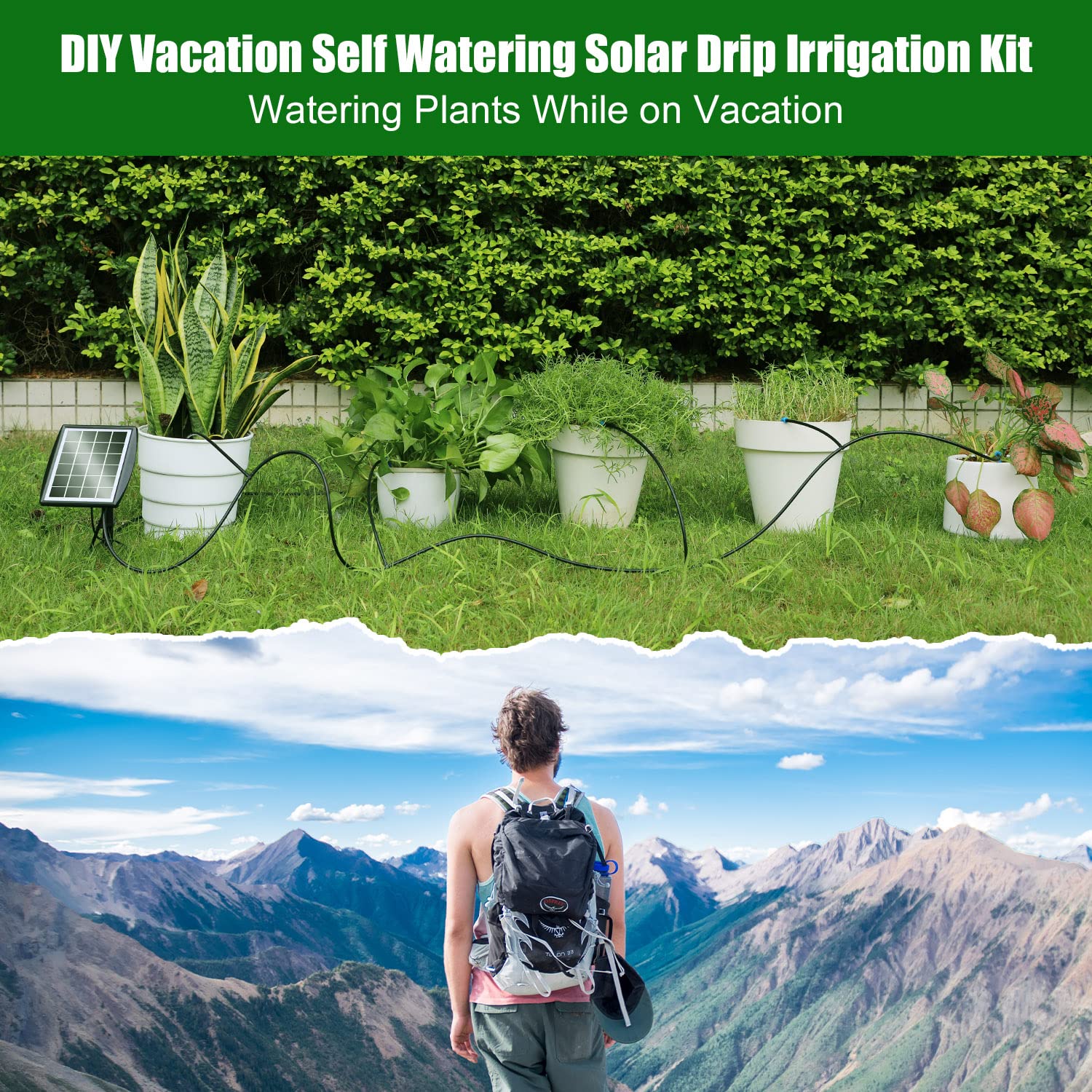 JIYANG expansion kit enables watering up to 15 pots.