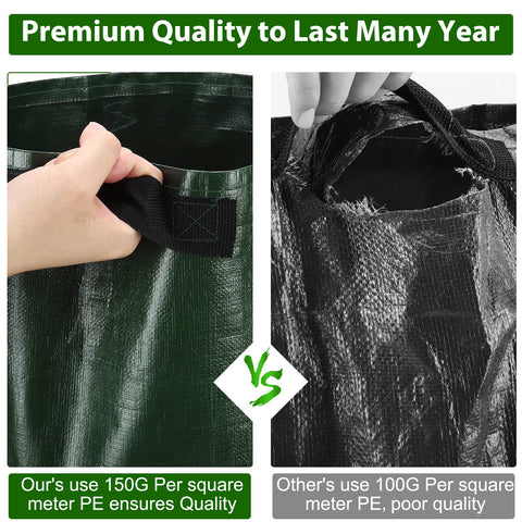 JJGoo durable waterproof PE material for long-lasting seasons.