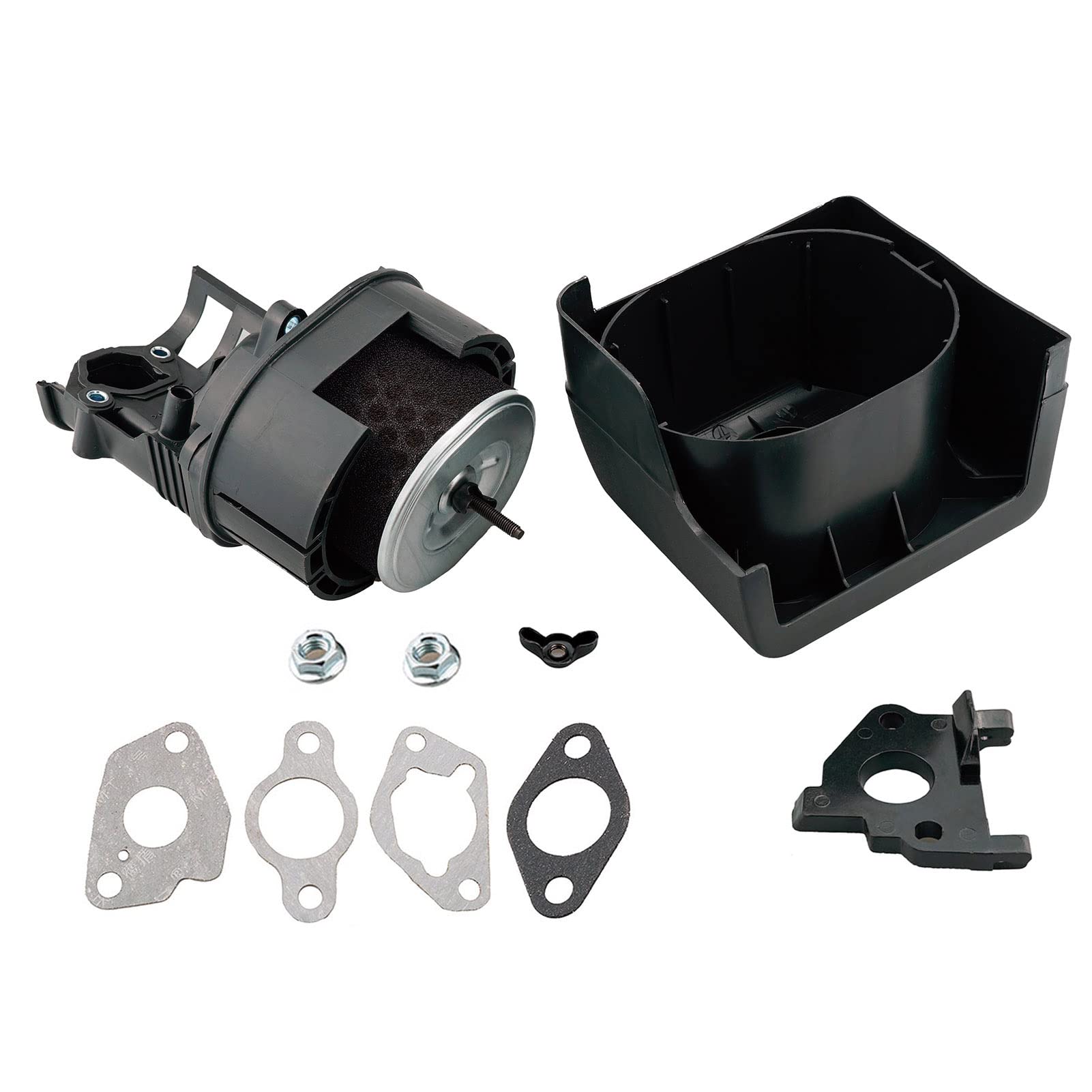 JJing fuel line and fuel joint with clips simplify installation tasks.