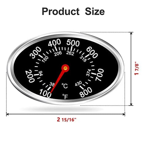 JJLFresheners replacement thermometer for Nexgrill fits quickly and works reliably