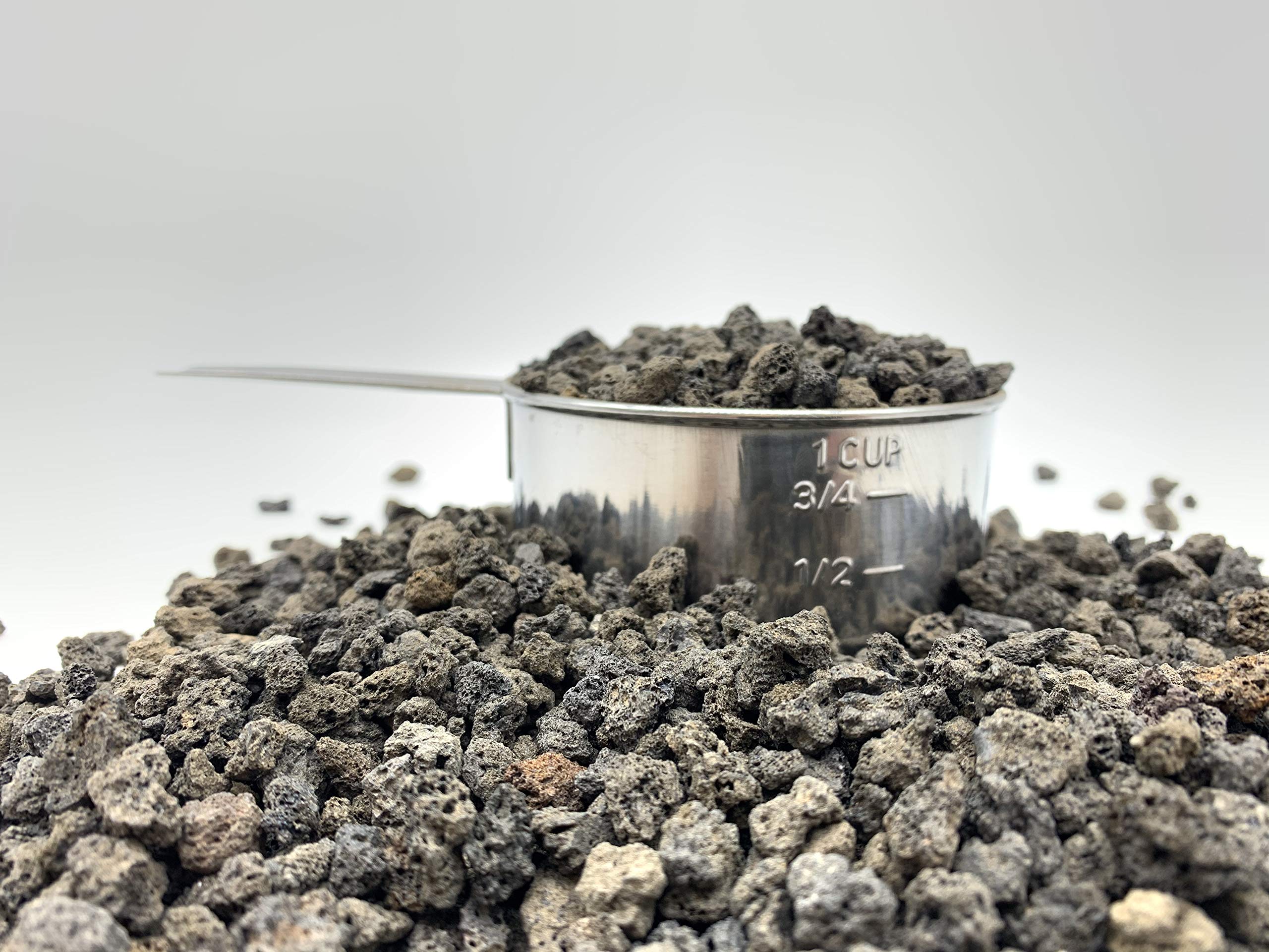 Lava rock aquarium substrate from JK Global Imports for natural bottom filtration