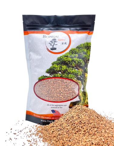 JK Global Imports calcined clay front view for bonsai soil, promoting structured moisture balance.