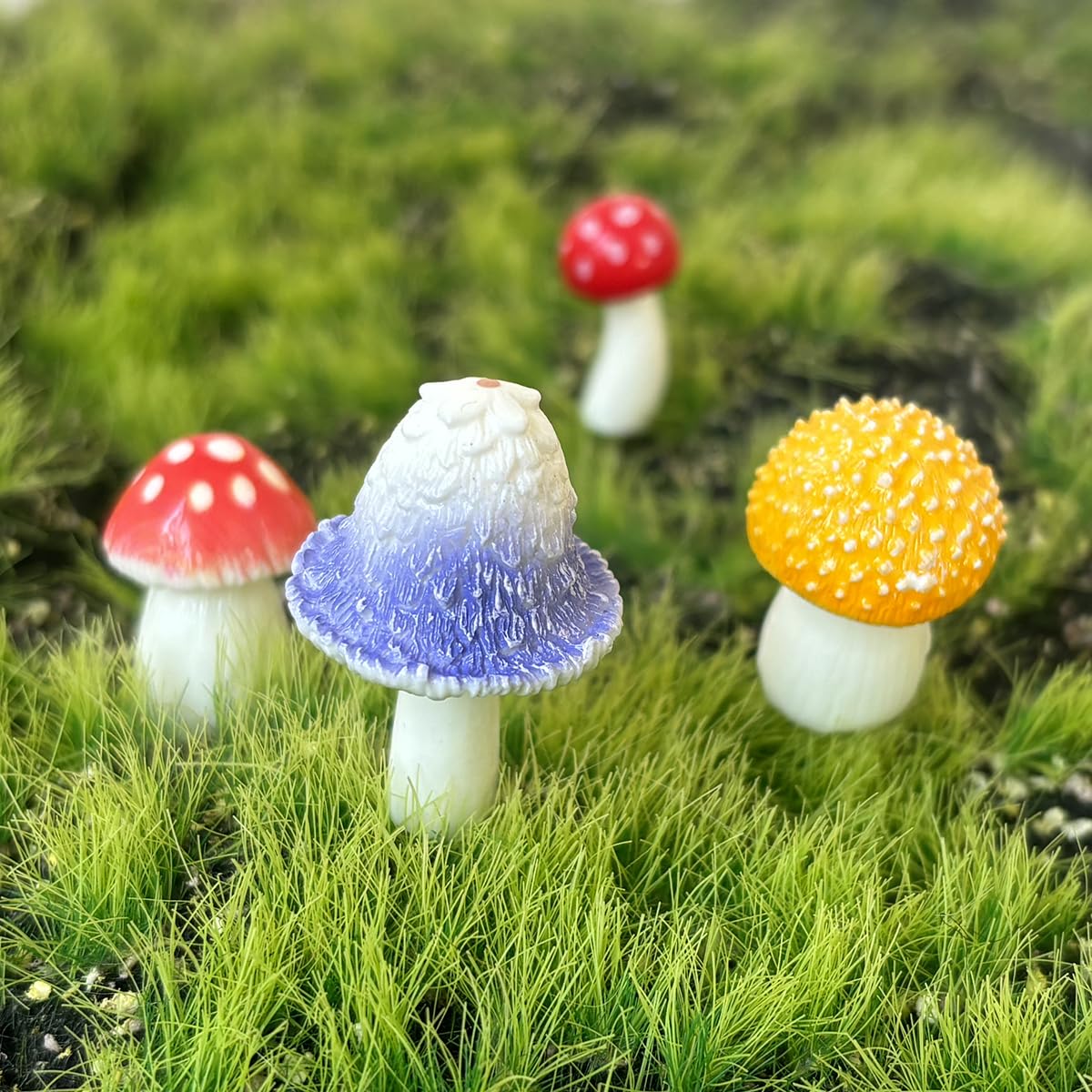 JKanruh mushrooms cake decoration set inspires playful edible art