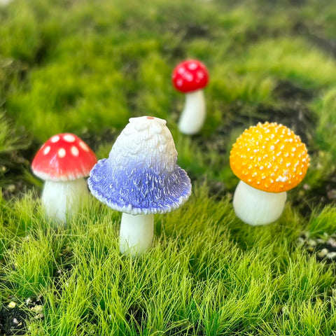 JKanruh mushrooms cake decoration set inspires playful edible art