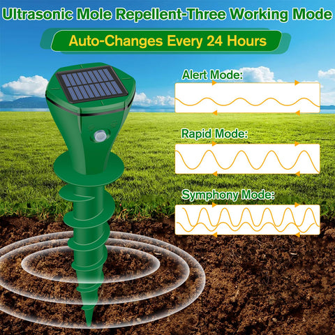 Three modes shield up to 5,000 sq ft per unit.