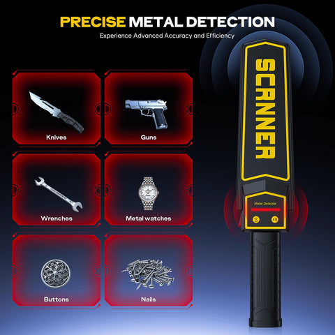 JKUSS portable metal detector ideal for woodworking workshop safety checks.